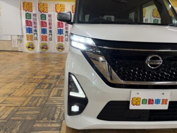 ルークス ハイウェイスターＸ　純正９インチナビ　ＴＶ　アラウンドビューモニター 4WD