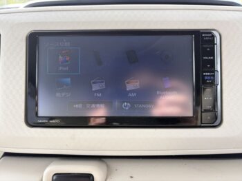 ムーヴキャンバス XリミテッドSAⅡ 純正ナビ・TV・バックカメラ 4WD