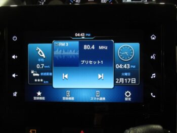 ワゴンR カスタムZ HYBRID　ZX　全方位モニター付ディスプレイオーディオ+スズキコネクト対応　4WD