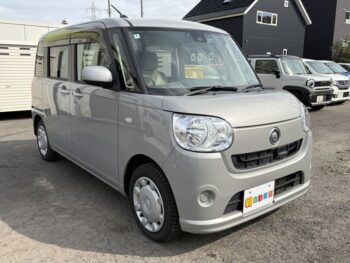 ムーヴキャンバス XリミテッドSAⅡ 純正ナビ・TV・バックカメラ 4WD