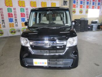 N-BOX Ｌ　ターボ　純正ナビ・ＴＶ・バックカメラ　後期型 4WD