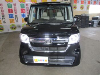 N-BOX Ｌ　ターボ　純正ナビ・ＴＶ・バックカメラ　後期型 4WD