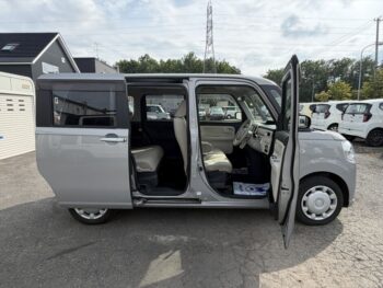 ムーヴキャンバス XリミテッドSAⅡ 純正ナビ・TV・バックカメラ 4WD