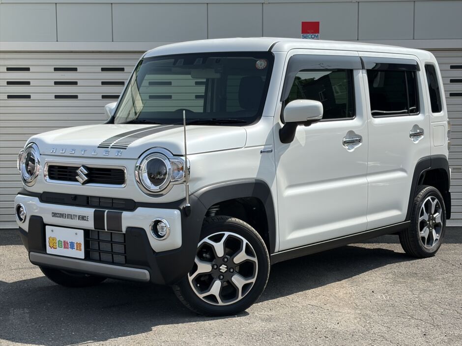 ハスラー ハイブリッドXターボ 全方位モニター付純正9インチナビ・TV・スズキコネクト対応 4WD