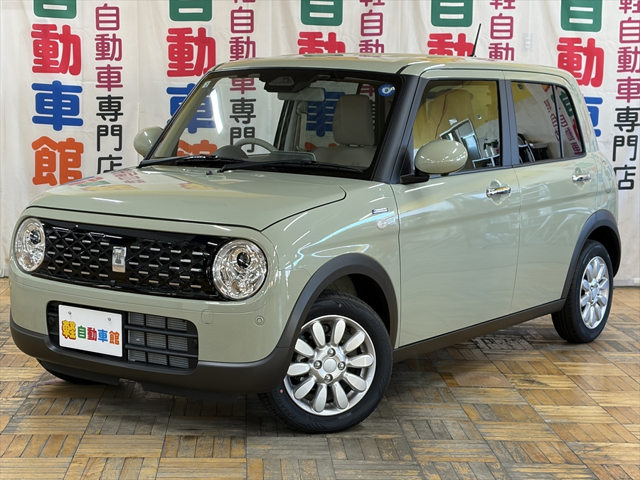 アルトラパン ハイブリッドX 全方位モニター用カメラパッケージ スズキコネクト対応 未使用車 4WD