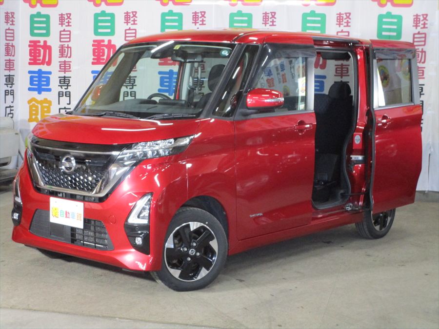 ルークス ハイウェイスターＸ　純正ナビ・ＴＶ・アラウンドビュー 4WD