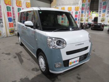 ムーヴキャンバス ストライプスG UPグレードパック 未使用車 4WD