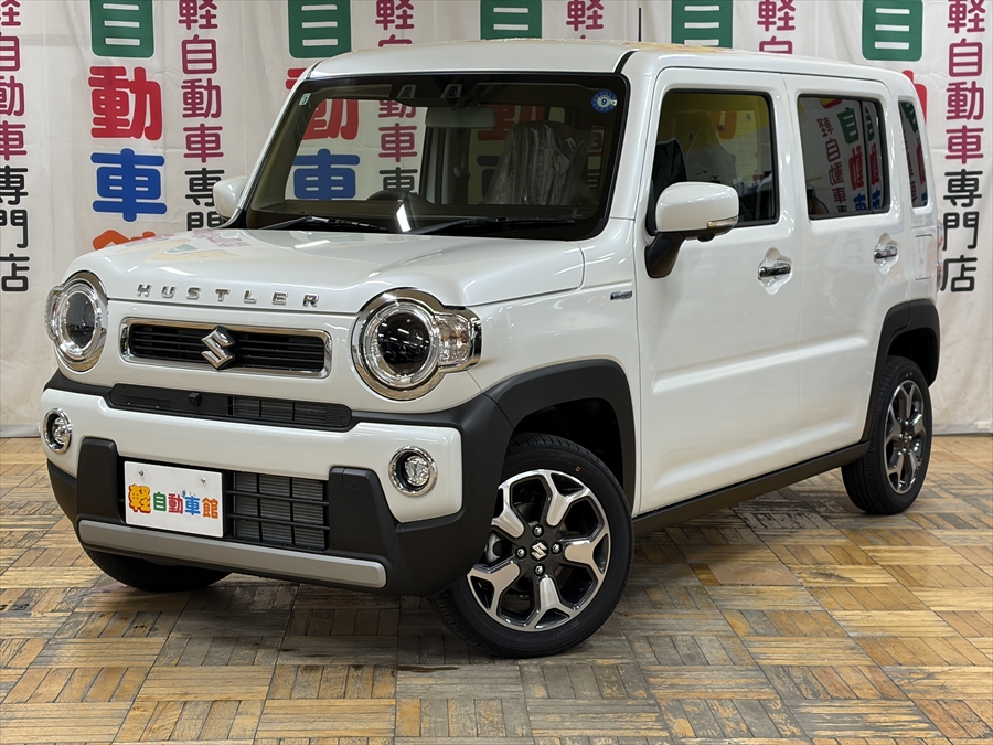 ハスラー ハイブリッドX 全方位モニター付純正ナビ TV スズキコネクト対応 未使用車 4WD