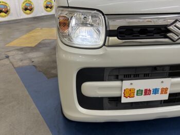 スペーシア ハイブリッドX　全方位モニター付純正ナビ・TV　4WD