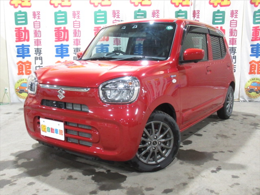 アルト HYBRID　X　純正全方位モニター付ディスプレイオーディオ 4WD