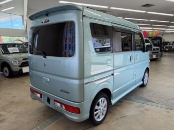 エブリイワゴン PZターボ　ハイルーフ　純正ナビ・TV・バックカメラ　４WD