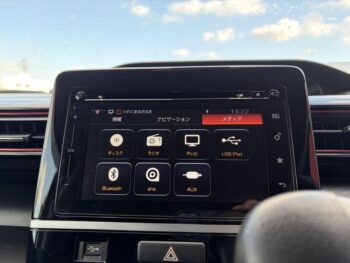 ワゴンR スティングレー ハイブリッドＸ 全方位モニター付純正ナビ・TV 車高調 4WD