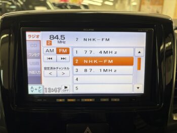 スペーシアカスタム XS　ナビ・バックカメラ　４WD