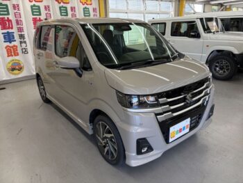 ワゴンR ハイブリッドZX 純正８インチナビ 4WD