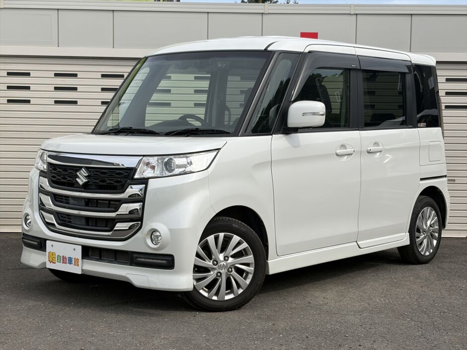 スペーシアカスタムZ ベースグレード 純正ナビ・TV 4WD