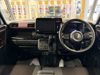 スペーシアカスタム ハイブリッド XS ターボ 全方位モニター付純正ナビ・TV・スズキコネクト対応 4WD