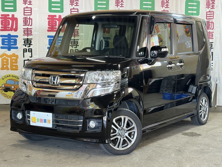 N-BOXカスタム Ｇ・Ｌパッケージ ナビ・TV・Bカメラ　後期型　4WD