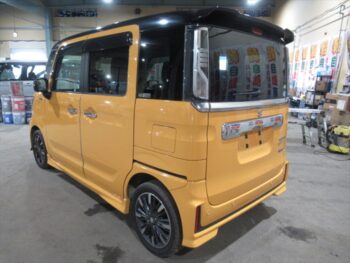 スペーシアカスタム ハイブリッドXS　ナビTV　4WD