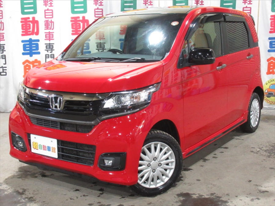 N-WGNカスタム G　ターボSS　２トーンカラー　スタイルパッケージ　純正ナビTV　4WD