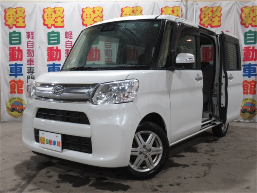 タント G　SAⅢ　純正ナビTV　4WD