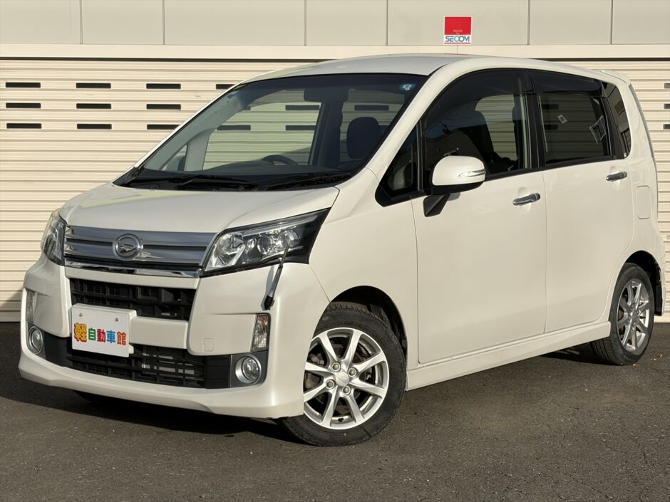 ムーヴカスタム X リミテッドSA 後期型 純正ナビ・TV・バックカメラ 4WD