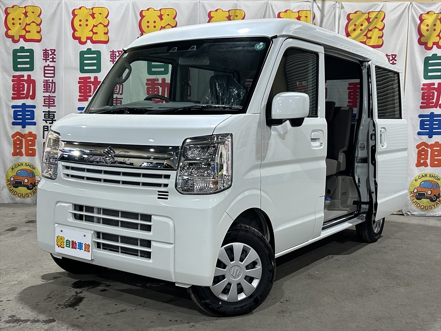 エブリイバン ジョインターボ　後席両側ワンアクションパワースライドドア・フルオートエアコン装着車 4WD