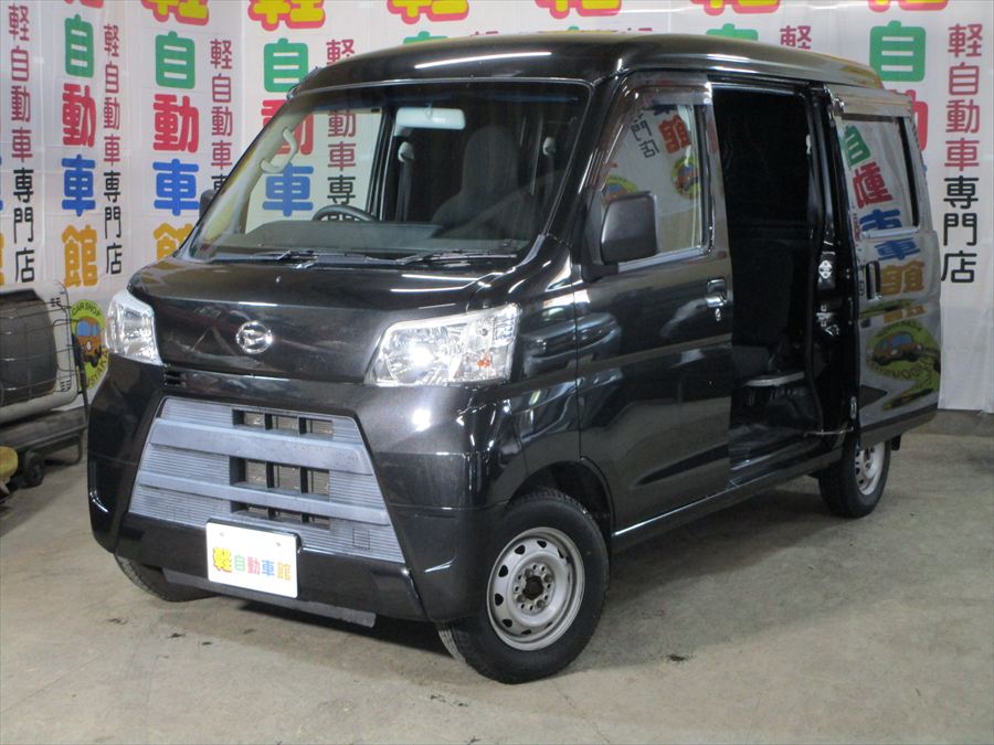 ハイゼットカーゴバン デラックス　純正ナビ・ＴＶ 4WD