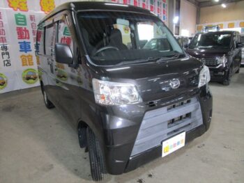 ハイゼットカーゴバン デラックス　純正ナビ・ＴＶ 4WD