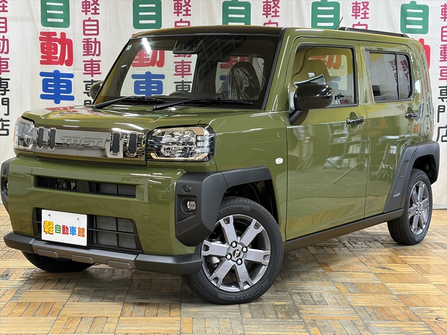 タフト Ｇターボ ダーククロムベンチャー 未使用車 4WD
