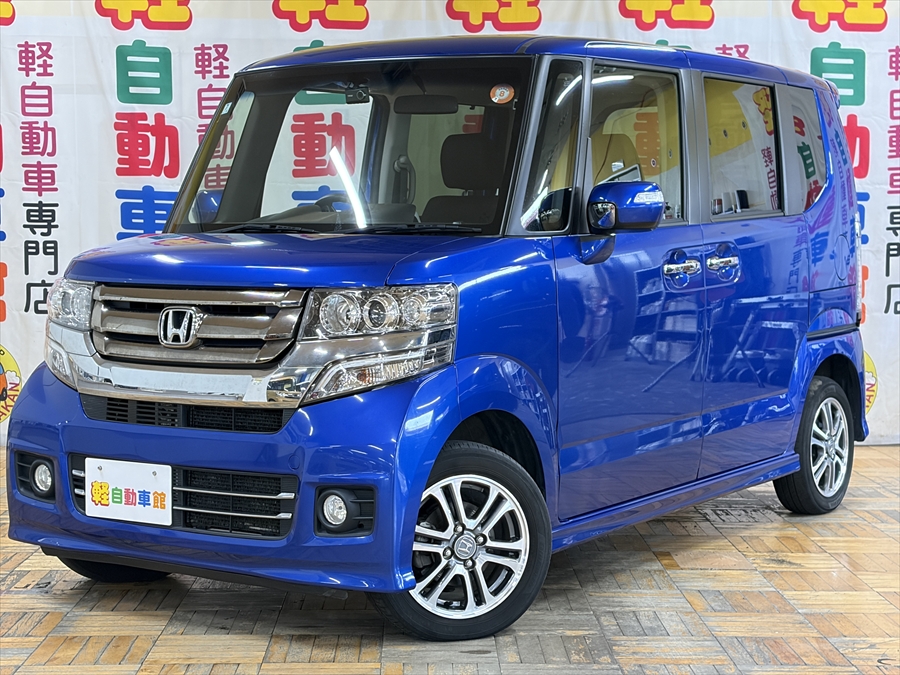 N-BOXカスタム G・Lパッケージ ナビ TV バックカメラ 後期型 4WD