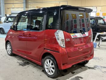 eKスペースカスタム Ｇ セーフティＰＫＧ　純正ナビTV　後期型　4WD