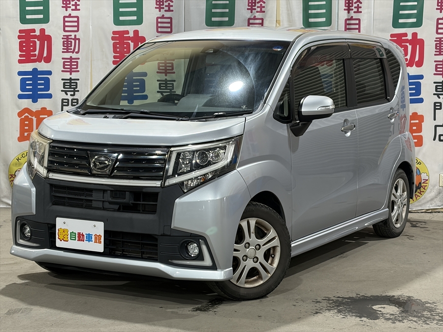 ムーヴカスタム X　ハイパーSAⅡ　純正ナビ　4WD
