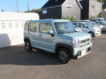 ハスラー ハイブリッドG スズキセーフティサポート (ブルー内装) 未使用車 4WD