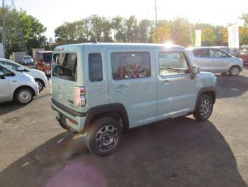 ハスラー ハイブリッドG スズキセーフティサポート (ブルー内装) 未使用車 4WD