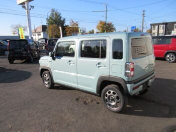 ハスラー ハイブリッドG スズキセーフティサポート (ブルー内装) 未使用車 4WD