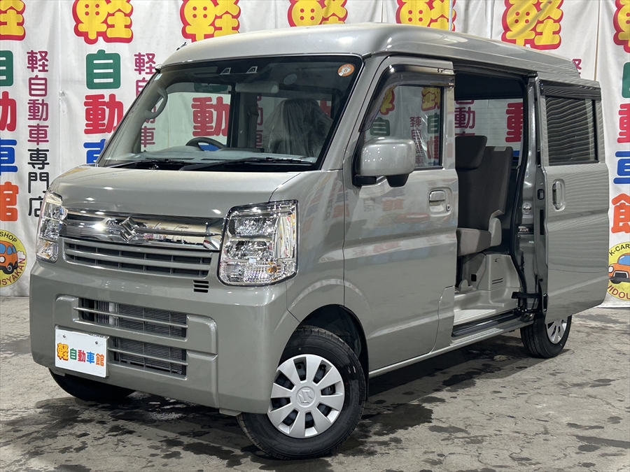 エブリイバン ジョインターボ　バックアイカメラディスプレイオーディオ　未使用車　4WD