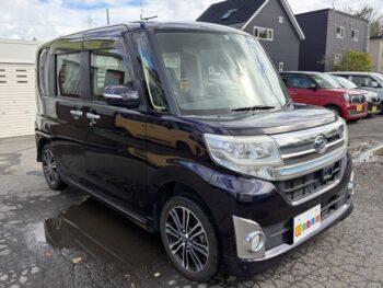 タントカスタム RSターボ SA 純正ナビ・TV・バックカメラ 4WD