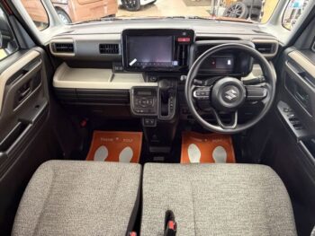 スペーシア ハイブリッドX　全方位モニター付純正ナビ・TV・スズキコネクト対応　未使用車　４WD