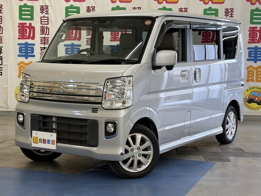 エブリイワゴン RZターボ　純正ナビ・TV　バックカメラ　4WD
