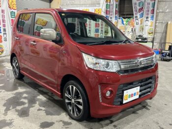 ワゴンR スティングレー J　スタイル バックアイカメラ装着車　4WD