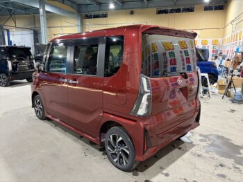 タントカスタム X　ナビTV　パノラマモニター　後期型　4WD