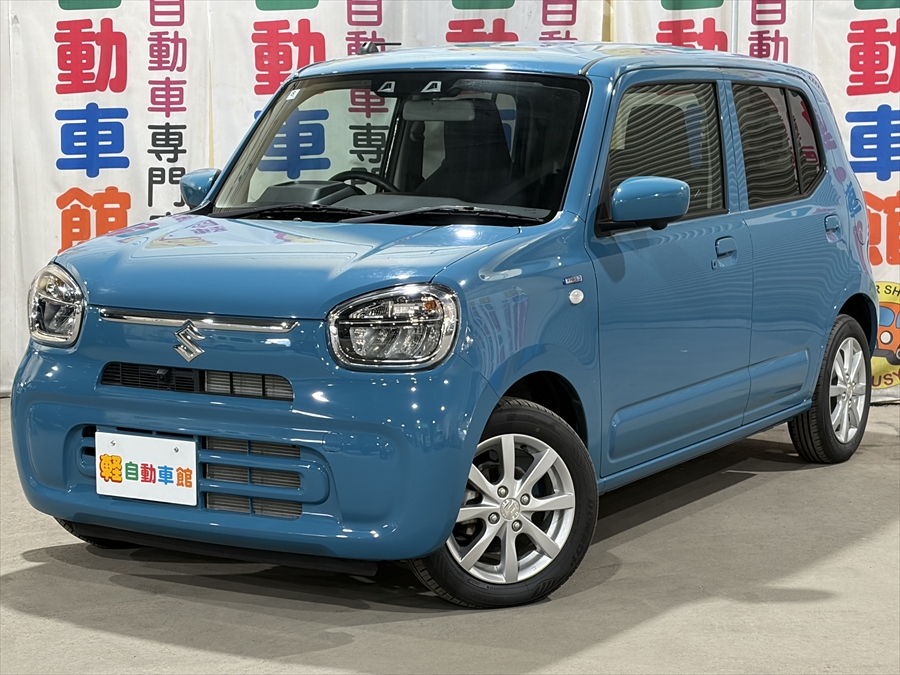 アルト ハイブリッドX　純正全方位モニター付ディスプレイオーディオ　4WD