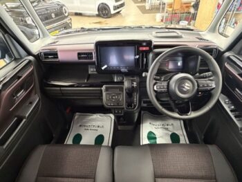 スペーシアカスタム ハイブリッドXS　全方位モニター付純正ナビ・TV・スズキコネクト対応　未使用車　４WD