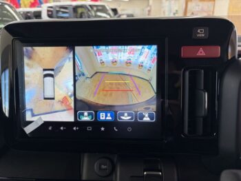 スペーシアカスタム ハイブリッドXS　全方位モニター付純正ナビ・TV・スズキコネクト対応　未使用車　４WD