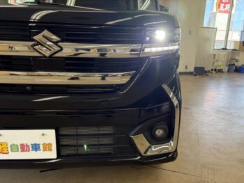 スペーシアカスタム ハイブリッドXS　全方位モニター付純正ナビ・TV・スズキコネクト対応　未使用車　４WD