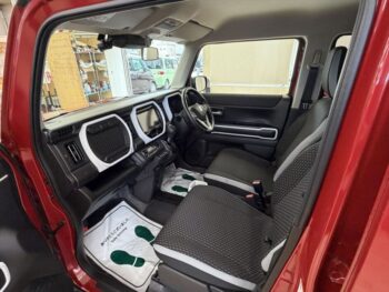 ハスラー ハイブリッドXターボ　全方位モニター用カメラパッケージ・純正ナビ・TV　４WD
