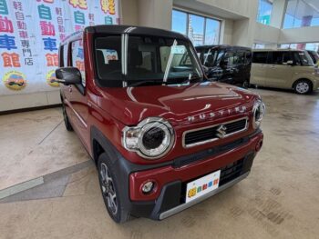 ハスラー ハイブリッドXターボ　全方位モニター用カメラパッケージ・純正ナビ・TV　４WD