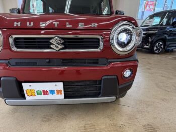 ハスラー ハイブリッドXターボ　全方位モニター用カメラパッケージ・純正ナビ・TV　４WD