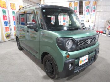スペーシアギア ハイブリッドXZ ターボ　全方位モニター用カメラパッケージ装着車 4WD