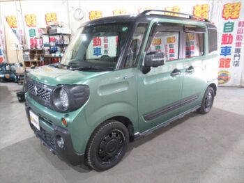 スペーシアギア ハイブリッドXZ ターボ　全方位モニター用カメラパッケージ装着車 4WD
